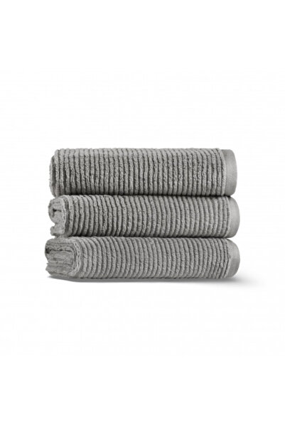 Slim Ribbed Misafir Havlu Fibrosoft ® Misafir Havlusu 30x40