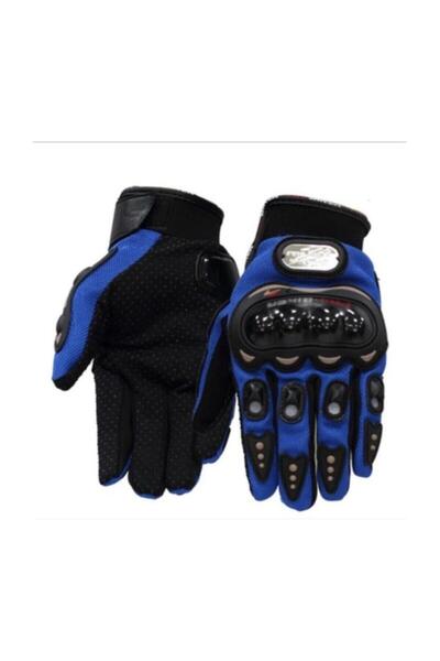 ProBiker Pro-biker Mevsimlik Korumalı Eldiven Standart Beden Mavi