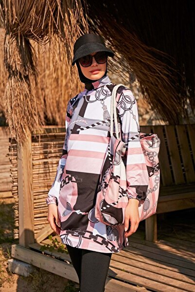 Marina حقيبة شاطئ بتركيبة من البودرة C2303