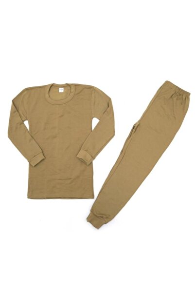 SINGLE SWORD Erkek Bej Şardonlu Içlik Takım