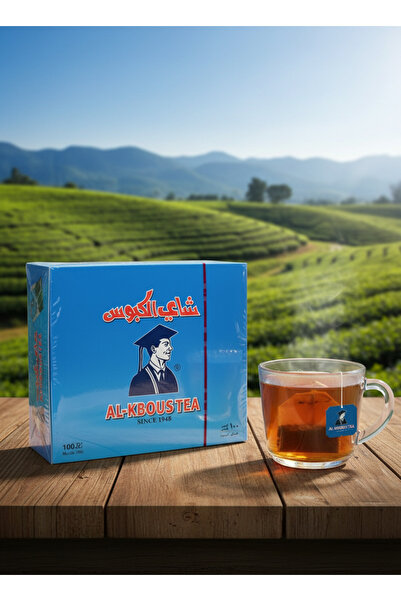 KABOS شاي الكبوس أكياس – نكهة أصيلة وجودة منذ 75 عامًا | Al-Kbous Tea Bags – 75 Years of Authentic Flavor