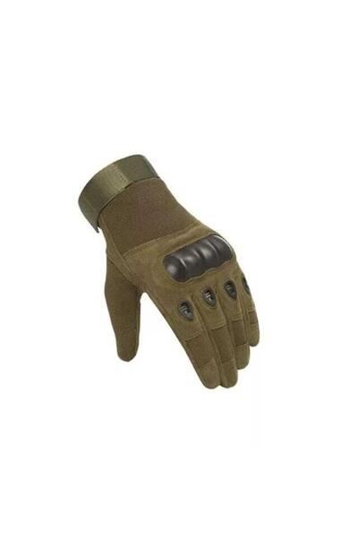 Açıkalın askeri Malzeme Зелені тактичні рукавички з довгими кістлявими пальцями