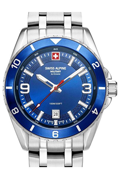Swiss Alpine Military Ανδρικό ρολόι Swiss Military 7034.1135, Quartz, 42mm, 1...