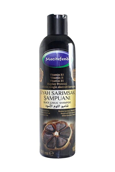 Mecitefendi 250 ml Garlic Black Shampoo