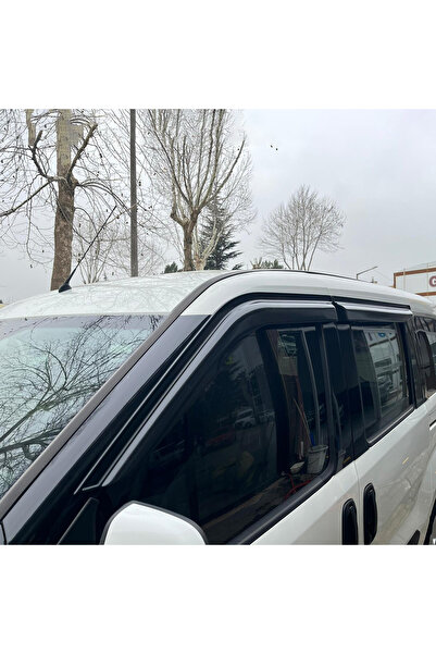 Cappafe Fiat Doblo 2015- Uyumlu Cam Rüzgarlığı 4 Parça