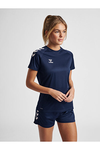 hummel hmlCORE XK CORE POLY TİŞÖRT S/S KADIN