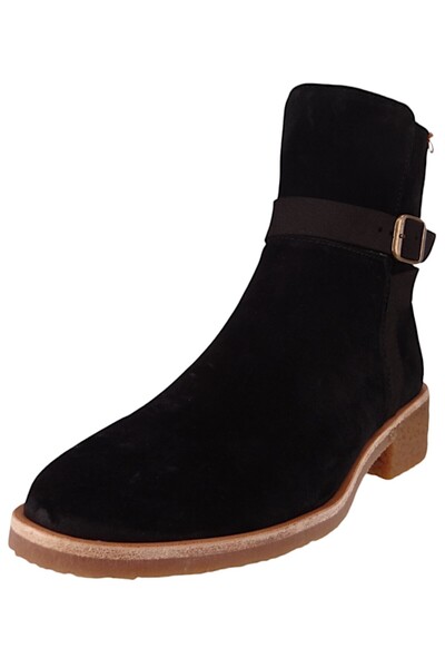 El Naturalista Damen Elegante Stiefelette Irati N5948 Schwarz Black Leder