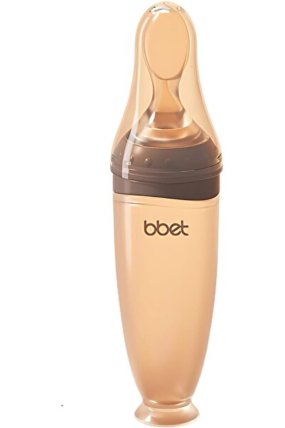 Twisoo Silicone Baby Food Feeder Bottle with Flip Button - 120ML BPA-Free Squ...
