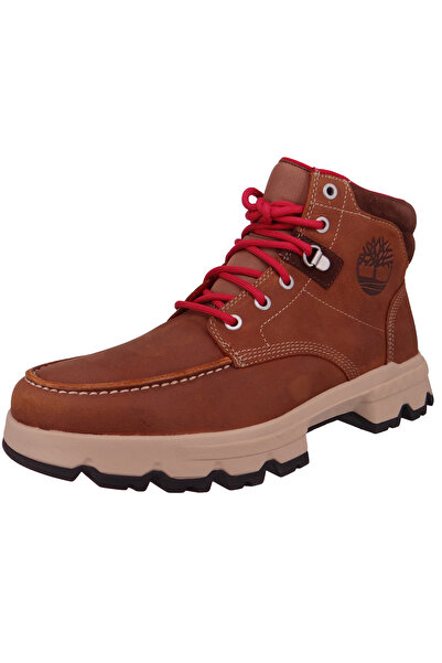 Timberland Herren Sportliche Stiefelette Wanderschuhe Originals Ultra Mid TB0A5YDSF13 Braun Rust Leder mit Gre