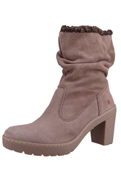 ART Damen Elegante Stiefel Travel 1757 Grau Taupe Leder