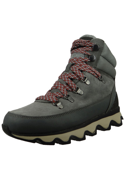 Sorel Damen Sportliche Stiefelette Kinetic Conquest WP 1916881 Grau 054 Quarry Black Leder
