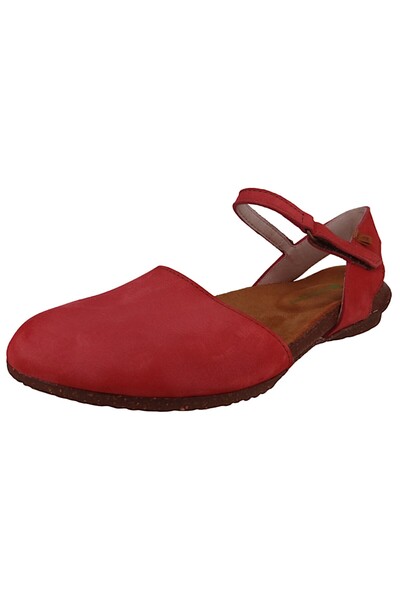El Naturalista Damen Sandalen Wakataua N412 Rot Frambuesa Leder