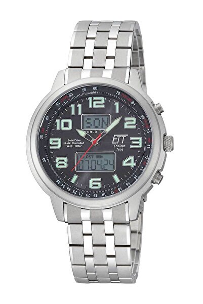 ETT Eco Tech Time Mens Watch Ett Tech Time EGS-11302-22M, Quartz, 48mm, 10ATM
