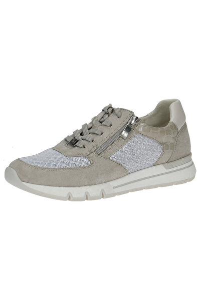 Caprice Damen Low Sneaker Low Top H-Weite 9-23703-20 Grau 208 LT Grey Comb Leder/Synthetik mit CAP LIF