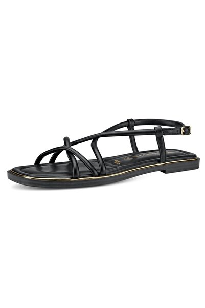 Tamaris Damen Sandalen 1-28102-20 Schwarz 001 Black Kunstleder mit TOUCH-IT