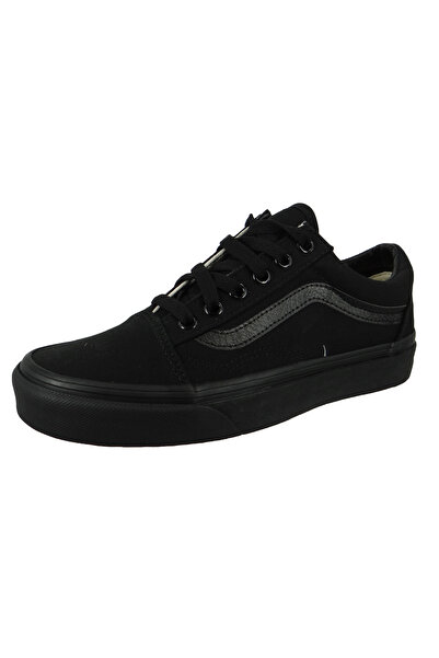 Vans Damen Low Sneaker Old Skool D3HBKA Schwarz Black-Black Textil