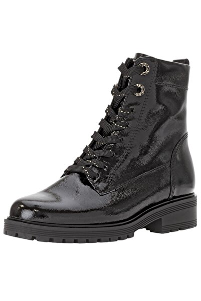 GABOR Damen Elegante Stiefelette H-Weite 72.765 Schwarz 97 schwarz Lack