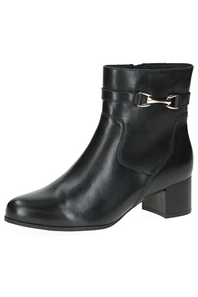 Caprice Damen Elegante Stiefelette G-Weite 9-25313-45 Schwarz 022 Black Nappa Leder mit CAP Climotion