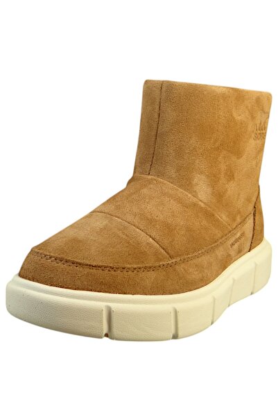 Sorel Damen Stiefelette Winterschuhe Explorer III Slip-On WP 2077971 Braun 242 Velvet Tan Wildleder / Su