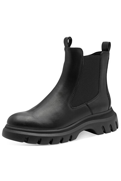 Marco Tozzi Damen Elegante Stiefelette 2-25432-45 Schwarz 001 Black Kunstleder