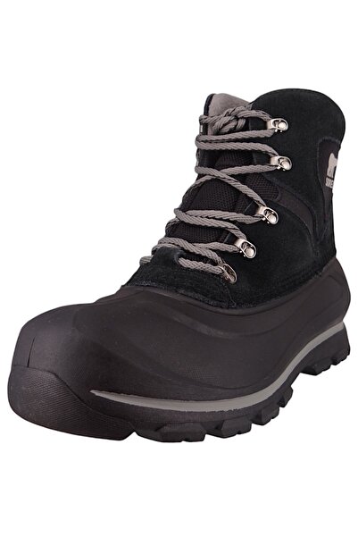 Sorel Herren Winterstiefel Stiefel Winterschuhe Buxton Lace WP 2084901 Schwarz 010 Black Quarry Leder und