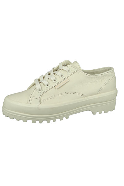 Superga Damen High Sneaker 2555 Alpina Nappa High Top S111DSW Weiß A6D Total beige gesso Satin linen Textil
