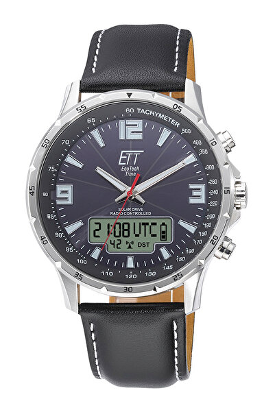 ETT Eco Tech Time Mens Watch Ett EGS-11550-21L, Quartz, 43mm, 10ATM