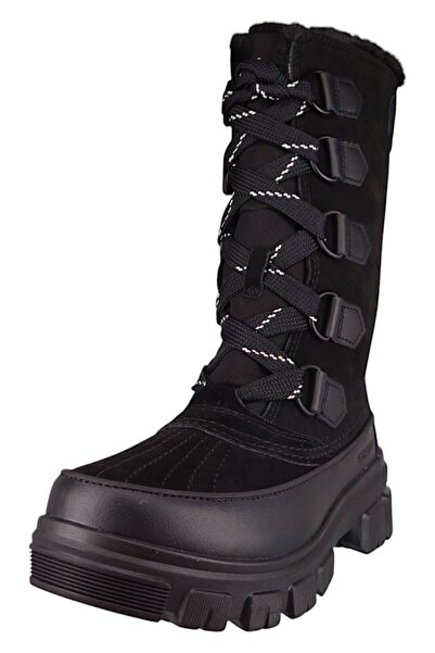 Sorel Damen Stiefel Stiefel Winterschuhe Torino V Tall 2106691 Schwarz 010 Black Natural Leder/Synthetik