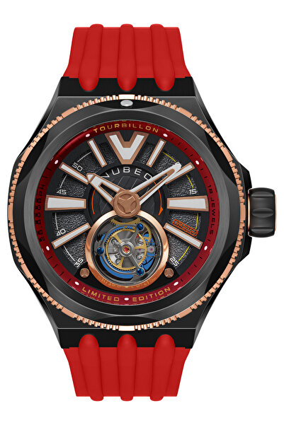 Nubeo Ανδρικό Ρολόι Nubeo NB-6075-09, Αυτόματο, 52mm, 10ATM