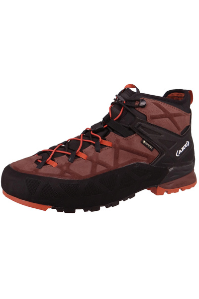 Aku Herren Wanderstiefel Stiefel Wanderschuhe Rock DFS Mid GTX 718 Braun 518 ...