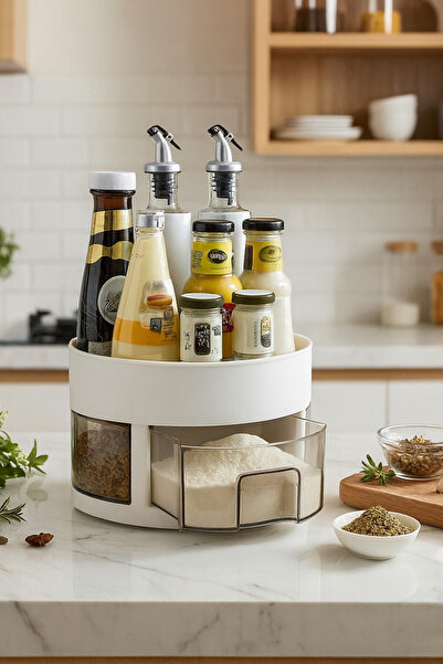 OME Organizator rotativ 360° pentru bucatarie