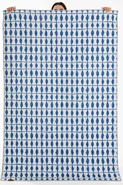 Kaşmir Halı Dekoratif Art Trend Santroni Çift Taraflı Salon Mutfak Halısı Yolluk