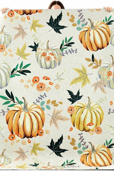 Kaşmir Halı Dekoratif Art Mutfak Pumpkin
