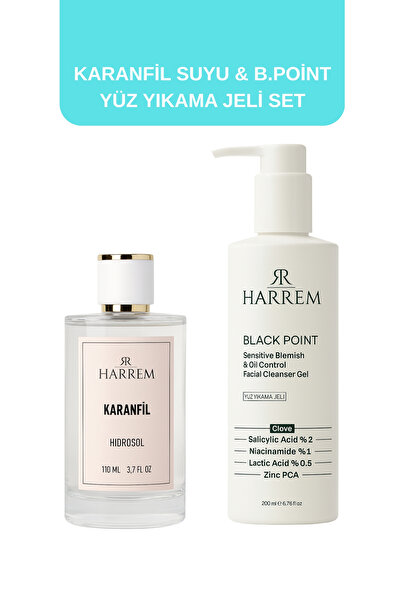 Harrem Blackpoint Yıkama Jeli- Karanfil Hidrosol Seti