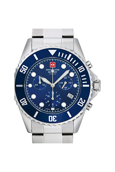 Swiss Alpine Military Ανδρικό ρολόι Swiss Military 7053.9135, Quartz, 42mm, 1...