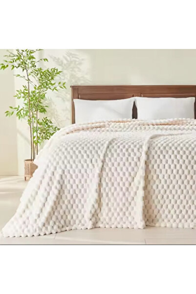 DECORA CASA HOME COLLECTİON Wellsoft Blanket Television Blanket Plush Fleece Blanket Single Size 180X230