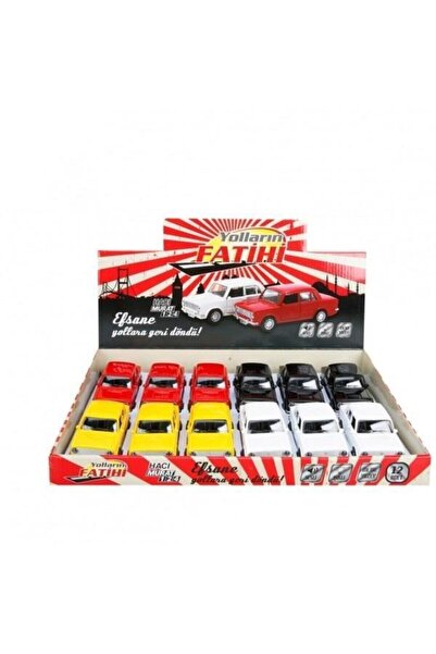 Birlik Murat 124 Beyaz Çek / Bırak Sesli Işıklı Metal Model