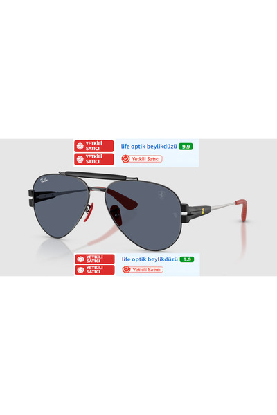 Ray-Ban 3762-M F009/87 58 FERRARİ