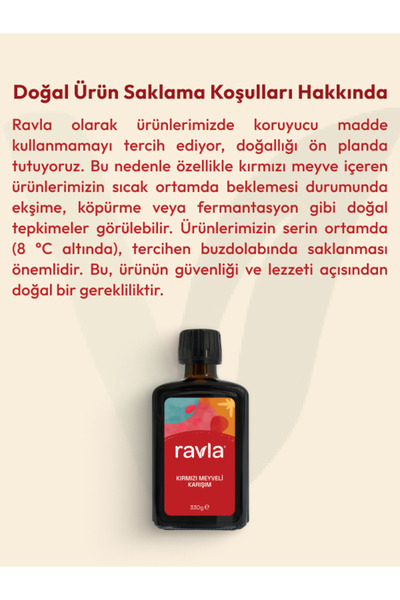 Ravla Kırmızı Meyveli Karışım - 330g