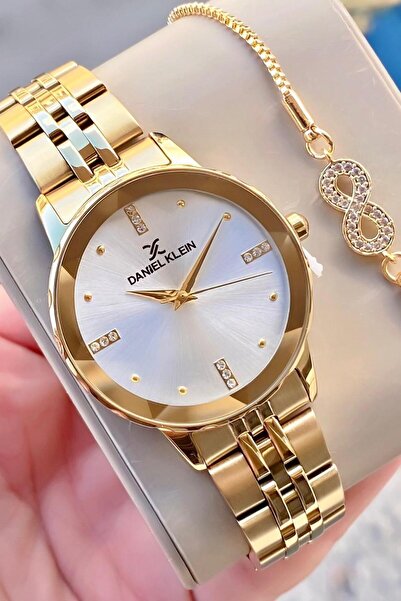 Daniel Klein Bayan Kol Saati Bileklik Hediyeli Çelik Su Gecirmez 2yıl Garantili.