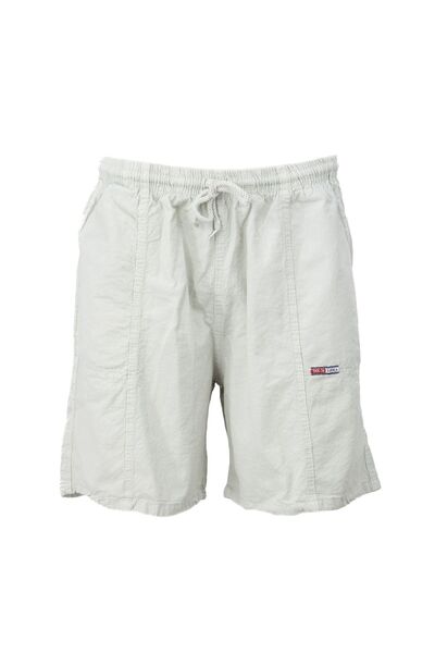 Ottoland Ανδρικό σορτς βερμούδα - 100% καθαρό βαμβάκι, τσέπη, δαντέλα στη μέση, άνετη εφαρμογή