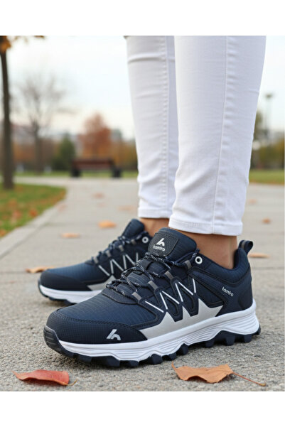 homiro Men's Waterproof Trekking Shoes - Navy Blue
