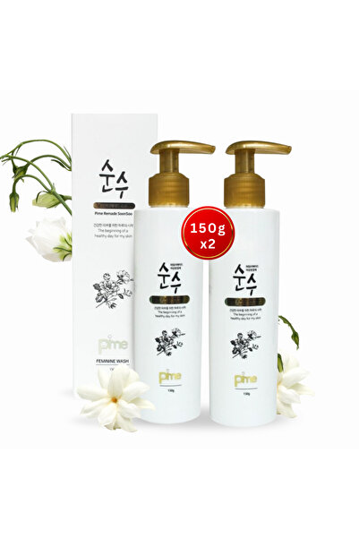 PIME غسول نسائي 150 غرام × 2 | منظف متوازن الحموضة للتحكم في الروائح، والانتع...
