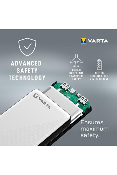 Varta Mag Pro Kablosuz Powerbank 5000 Mah Beyaz