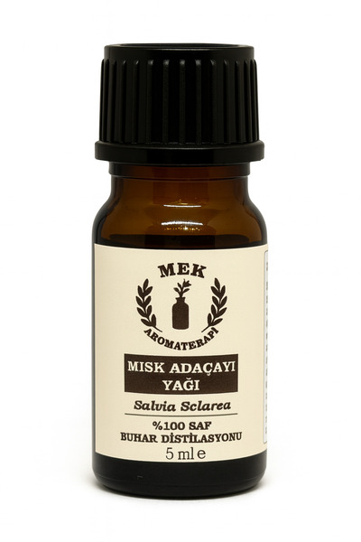 MEK Aromaterapi Misk Adaçayı Yağı 5 ml - Salvia Sclarea - %100 Saf