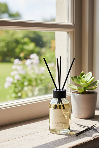 OrdoVeni Vanilya Kokulu Çubuklu Oda Kokusu | 100ML | Véronique 3'lü Fransız H...