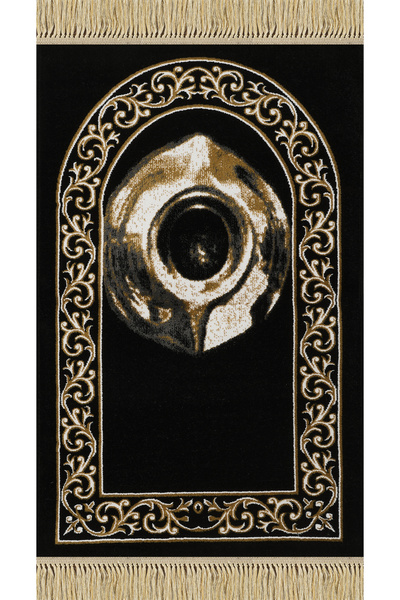 Esperya Home Lüks Kadife Dokulu Kalın Seccade 1950gr Ağır Dokuma & Pamuk Taba...