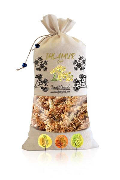 Zencefil Organik Bez Torba Çiçek Ihlamur 140 Gr. Özel Seçme Ürün Linden