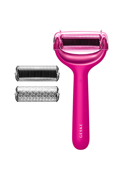Geske Dermaroller (Mikro İğneli, Buz Başlıklı) MicroNeedle Face & Body Roller