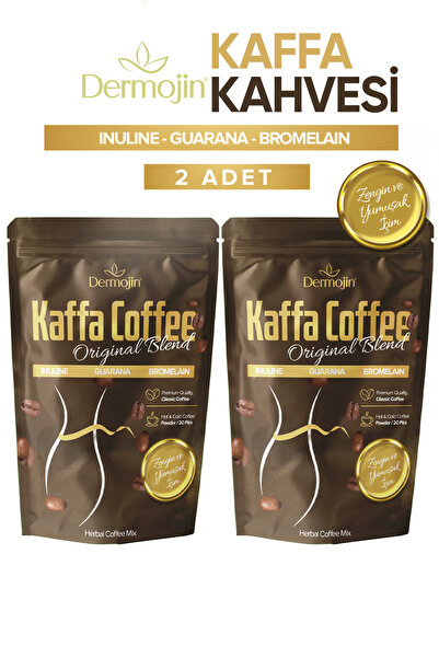 Dermojin 2 Adet - Kaffa Kahvesi ( Inulın , Bromelaın ,guarana )
